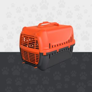 Petbox Kedi Taşıma Çantası Turuncu Siyah 2 Renk